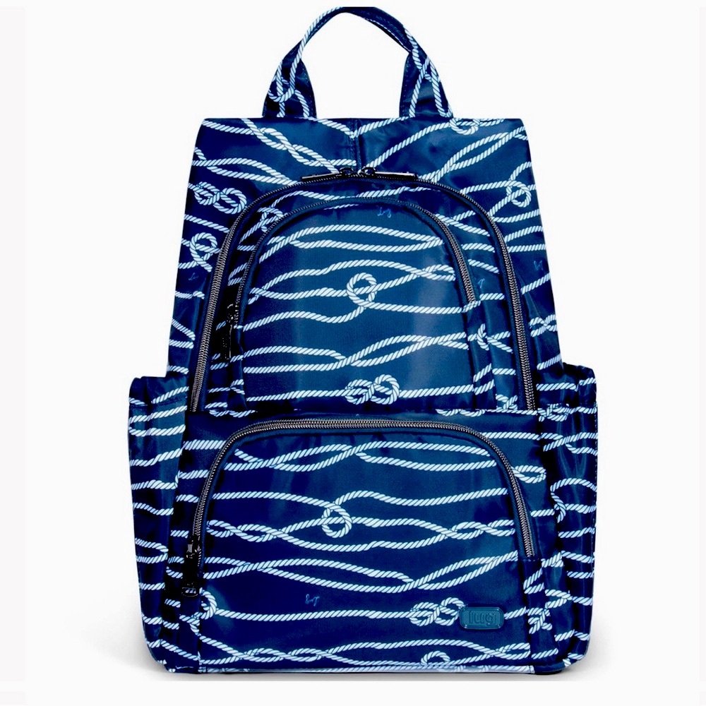Lug Hatchback 3 Backpack Nautical Navy NWT